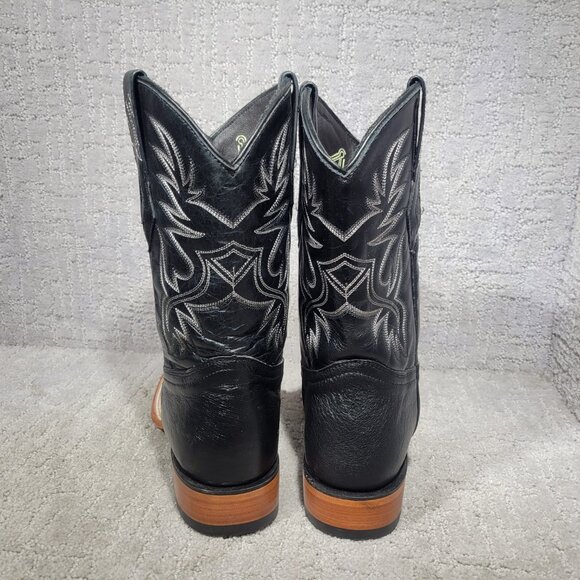 J.B. Dillon Resrve Ostrich Men’s Size Right Shoe 8EE And Left Shoe is 8.5D Boots - Picture 5 of 11